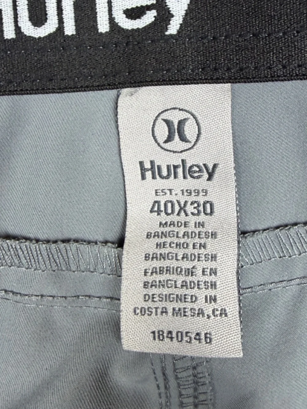 Hurley golf pants